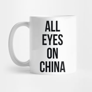 All eyes on China Mug